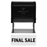 Basic FINAL SALE Self-Inking Office Rubber Stamp