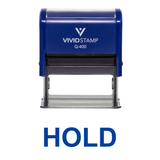 HOLD Self Inking Rubber Stamp