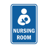 Portrait Round Nursing Room Sign
