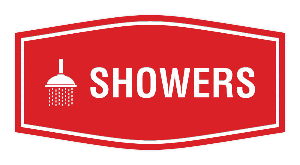 Fancy Showers Wall or Door Sign