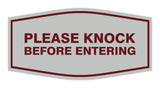 Signs ByLITA Fancy Please Knock Before Entering Sign