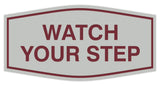 Signs ByLITA Fancy Watch Your Step Sign