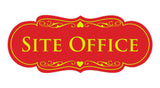 Signs ByLITA Designer Site Office Sign