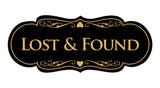 Signs ByLITA Designer Lost & Found Sign