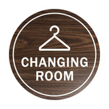 Signs ByLITA Circle Changing Room Sign