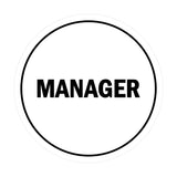 Signs ByLITA Circle Manager Sign