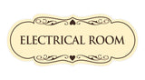 Signs ByLITA Designer Electrical Room Sign