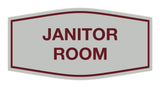 Signs ByLITA Fancy Janitor Room Sign