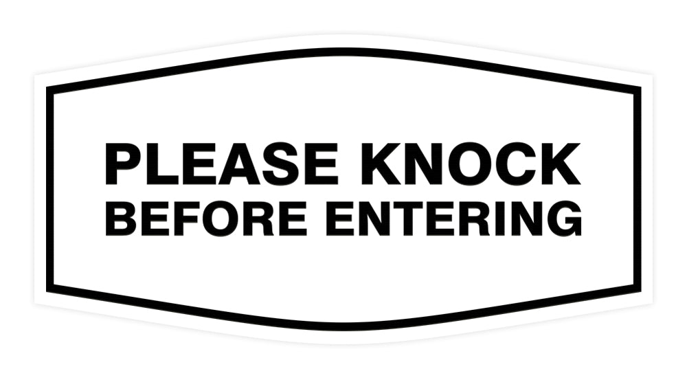 Signs ByLITA Fancy Please Knock Before Entering Sign – All Quality signs-bylita-fancy-please-knock-before-entering-sign-all-quality