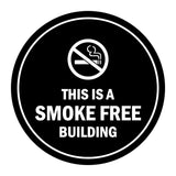Signs ByLITA Circle This is a smoke free building Sign