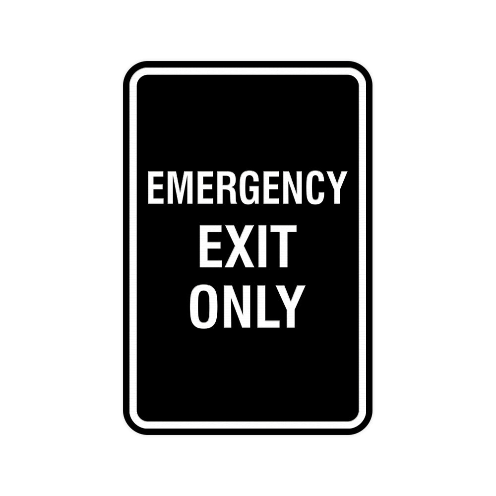 portrait-round-emergency-exit-only-sign-with-adhesive-tape-mounts-on-all-quality for Free Printable Emergency Exit Only Signs Portrait Round Emergency Exit Only Sign with Adhesive Tape, Mounts On – All Quality for Free Printable Emergency Exit Only Signs