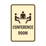 Portrait Round Conference Room Sign