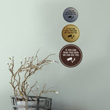 Circle If You Can Read This Sign We Can See You (CCTV Camera) Wall or Door Sign