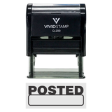 Basic POSTED Self-Inking Office Rubber Stamp