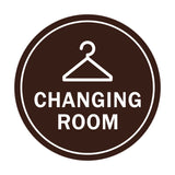 Signs ByLITA Circle Changing Room Sign