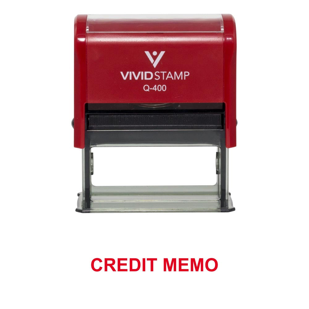Credit Memo Office Stamp