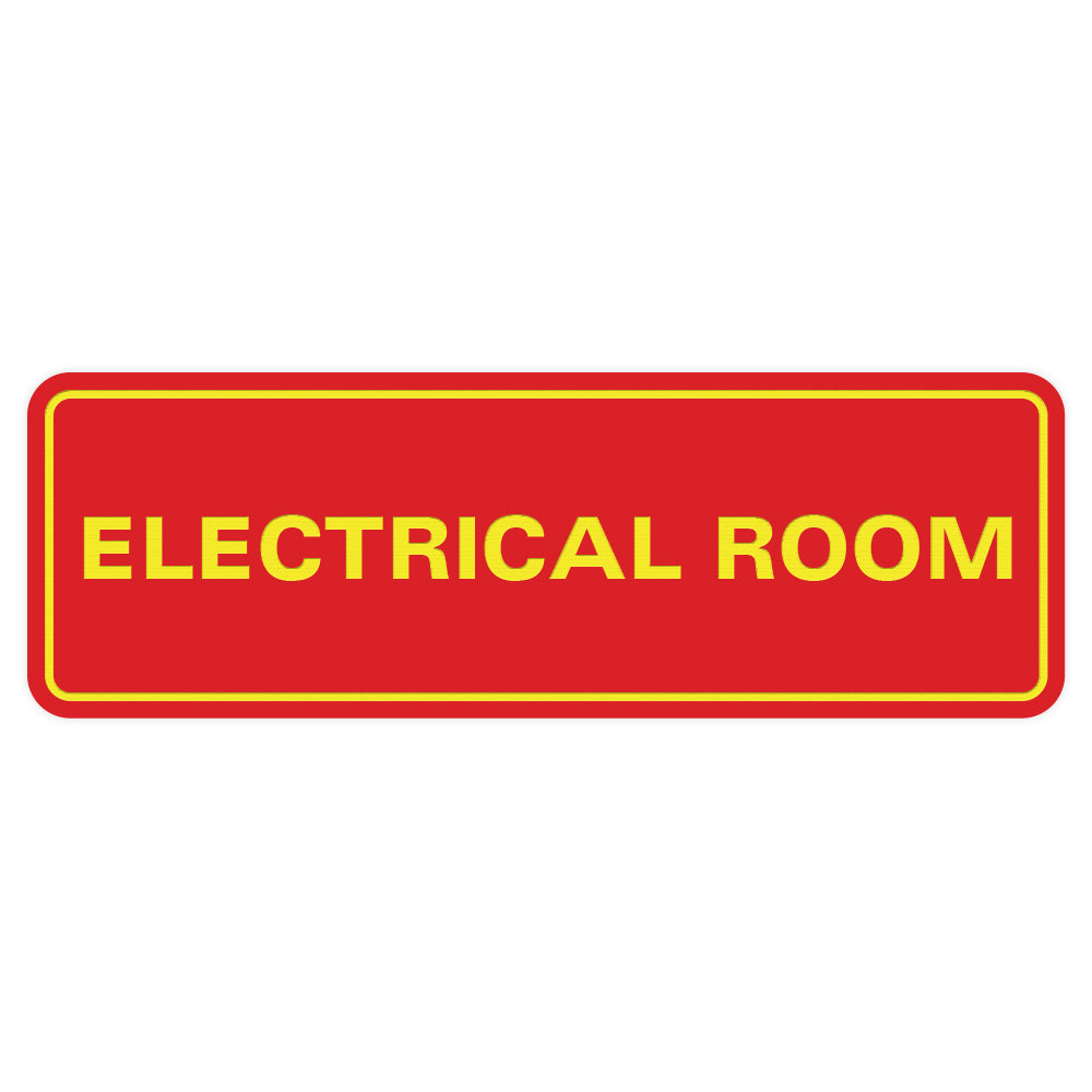 ELECTRICAL ROOM Door / Wall Sign