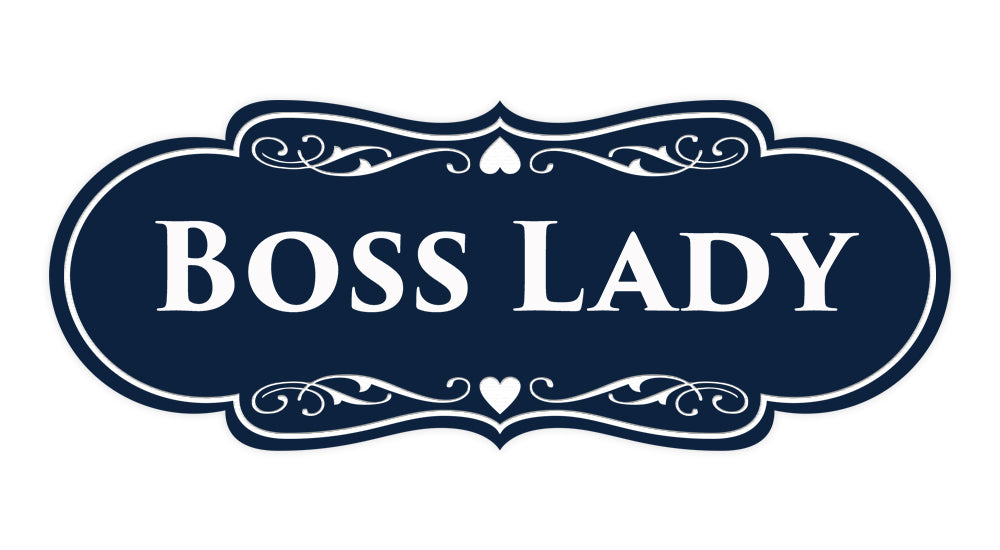 Signs ByLITA Designer Boss Lady Sign