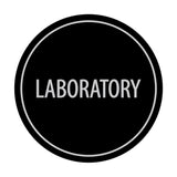 Signs ByLITA Circle Laboratory Sign