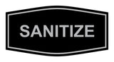 Signs ByLITA Fancy Sanitize Sign