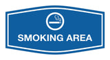 Signs ByLITA Fancy Smoking Area Sign