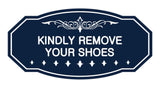 Victorian Kindly Remove Your Shoes Sign