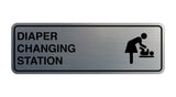 Signs ByLITA Standard Diapers Changing Station Sign