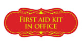 Signs ByLITA Designer First Aid Kit In Office Sign