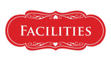 Signs ByLITA Designer Facilities Sign
