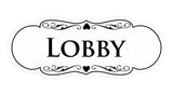 Signs ByLITA Designer Lobby Sign