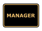 Signs ByLITA Classic Framed Manager