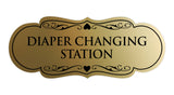 Signs ByLITA Designer Diaper Changing Station Sign