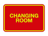 Signs ByLITA Classic Changing Room Sign