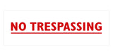 Signs ByLITA Basic No Trespassing Sign