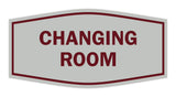 Signs ByLITA Fancy Changing Room Sign with Adhesive Tape, Mounts On Any Surface, Weather Resistant, Indoor/Outdoor Use