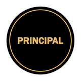 Signs ByLITA Circle Principal Sign