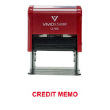 Credit Memo Office Stamp