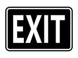 Signs ByLITA Classic Framed Exit Sign