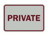 Signs ByLITA Classic Framed Private