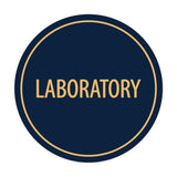 Signs ByLITA Circle Laboratory Sign
