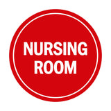Signs ByLITA Circle Nursing Room Sign