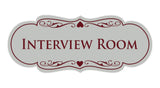 Signs ByLITA Designer Interview Room Sign