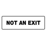 Standard Not An Exit Sign
