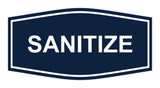 Signs ByLITA Fancy Sanitize Sign