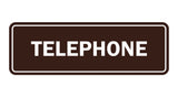 Signs ByLITA Standard Telephone Sign