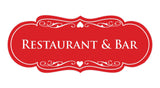 Signs ByLITA Designer Restaurant & Bar Sign