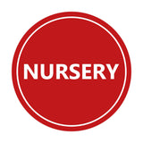 Signs ByLITA Circle Nursery Sign