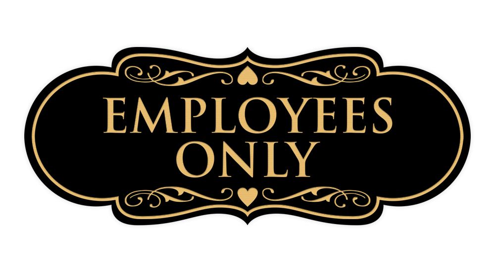 designer-employees-only-sign-all-quality for Free Printable Employee Only Signs Designer EMPLOYEES ONLY Sign – All Quality for Free Printable Employee Only Signs