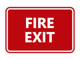 Signs ByLITA Classic Fire Exit Sign