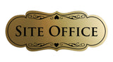 Signs ByLITA Designer Site Office Sign